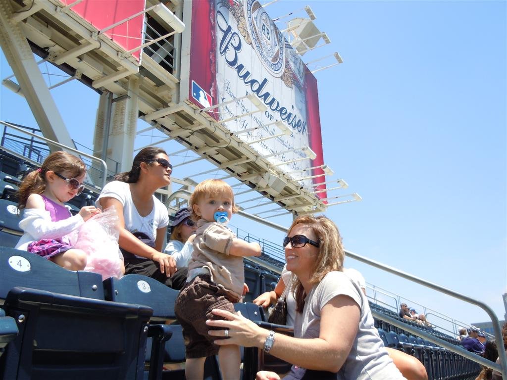 Trey's First Baseball Game
