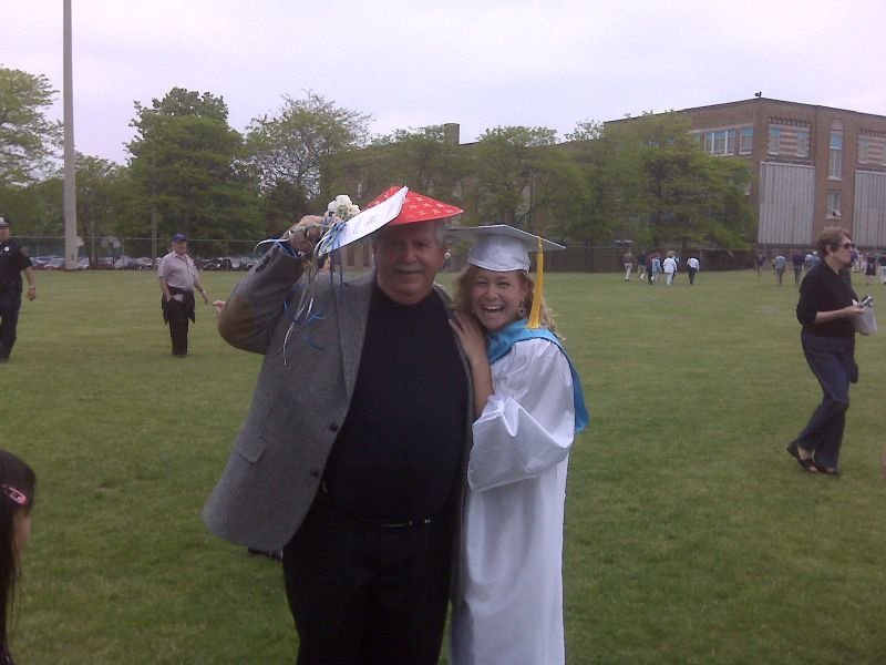Amanda with Principal