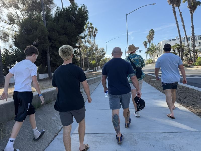 Walking to the Show