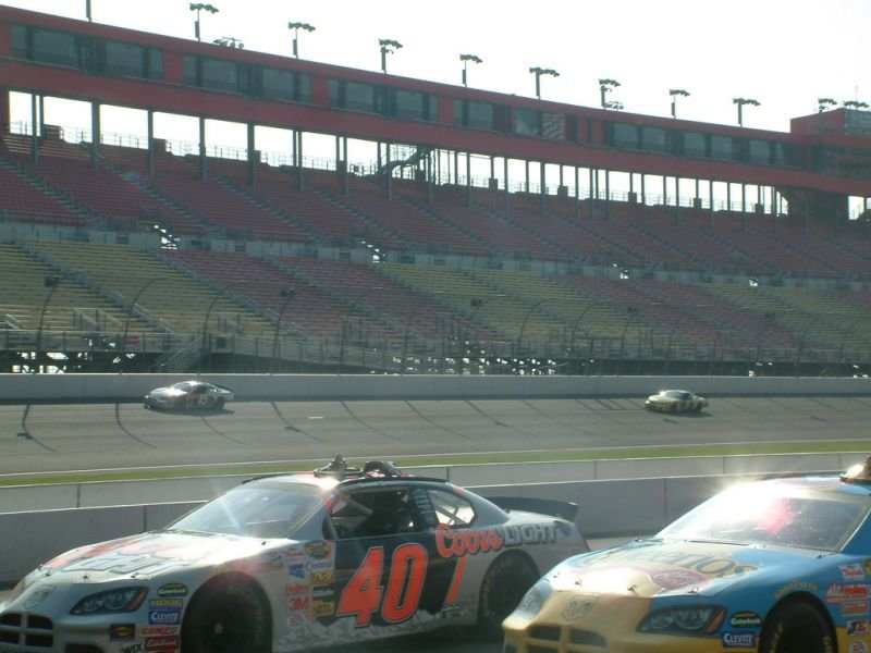 Along the Front Stretch