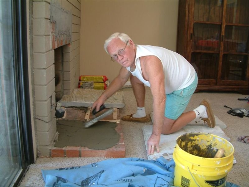 Dad at Work