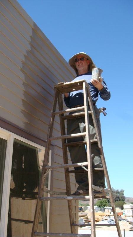 Dan on the Ladder