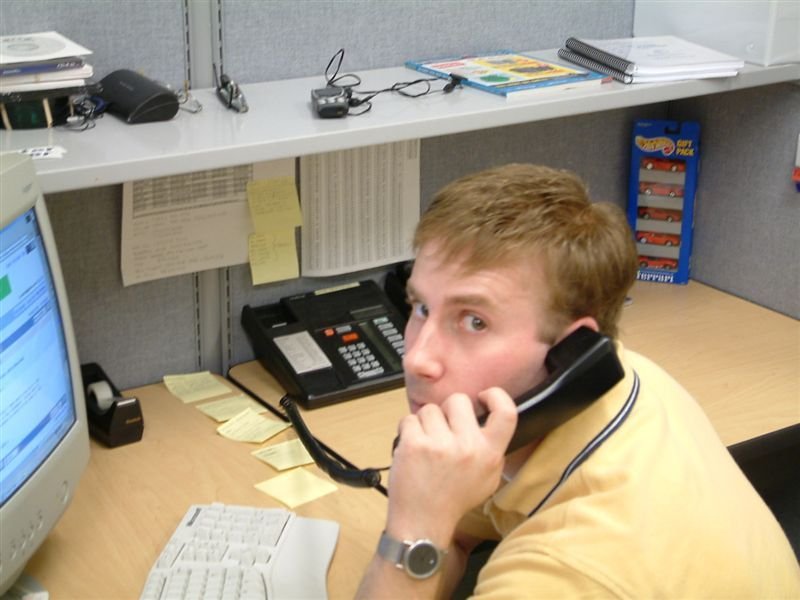 Dan Hard at 

Work
