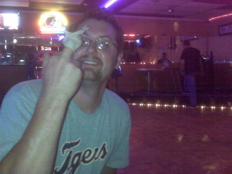 Chris and His Karaoke Injury