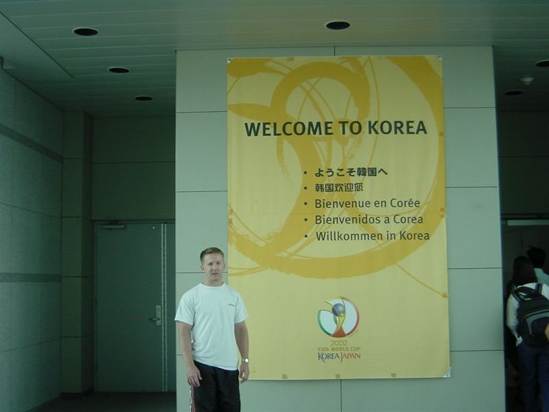 Entering 

Korea