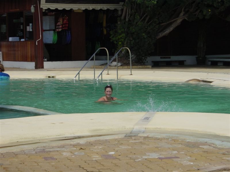 Jodi in the 

Pool