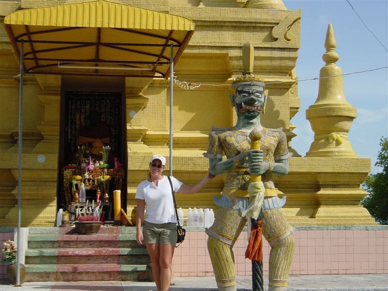 Jodi at 

Temple