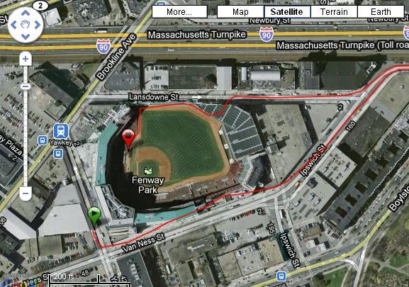 My Finish Into Fenway