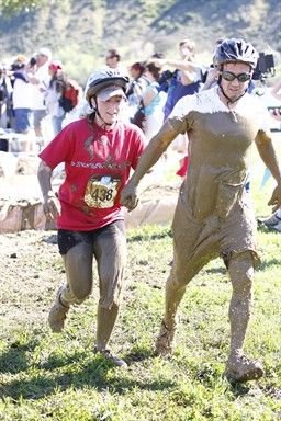 Jodi & Eric in Mud Pit