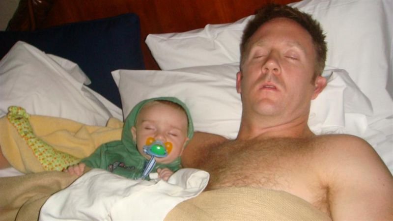 Snoozing