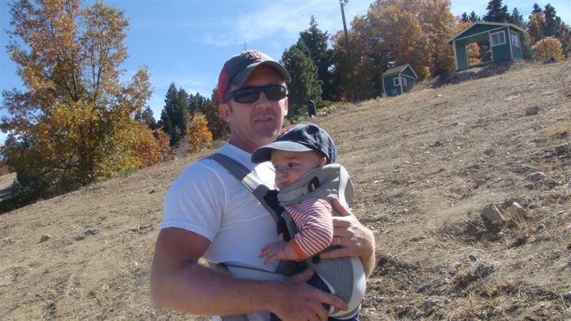 Daddy & Trey Going Up Summit