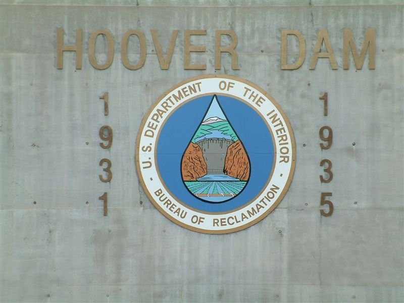 Hover Dam Plaque