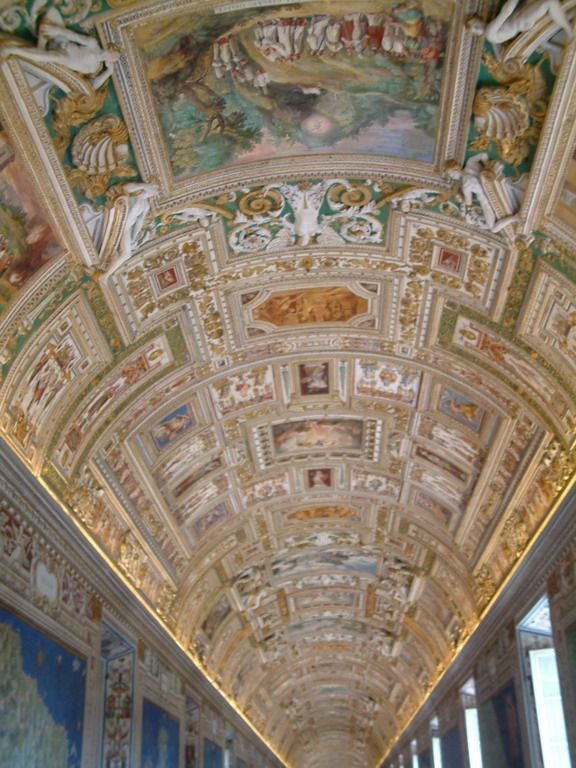 Ceiling in Vatican Museum