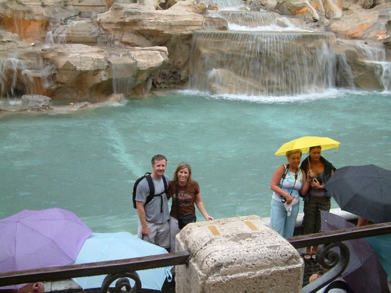 Eric & Jodi - Trevi Fountain