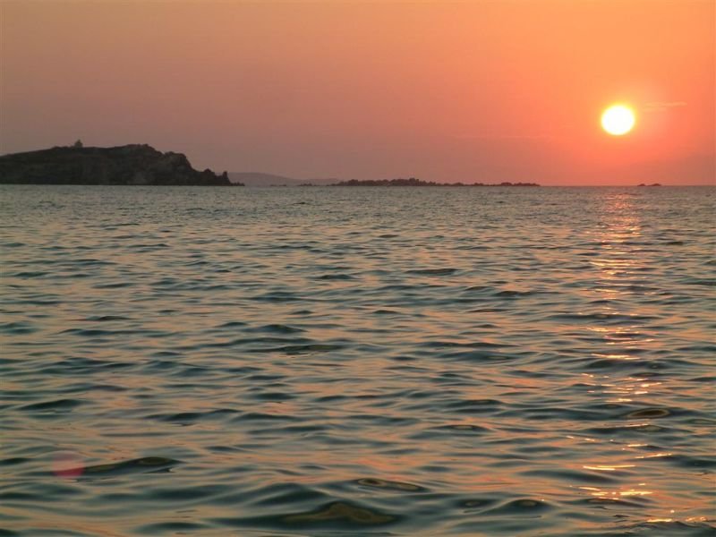 Sunset in Mykonos