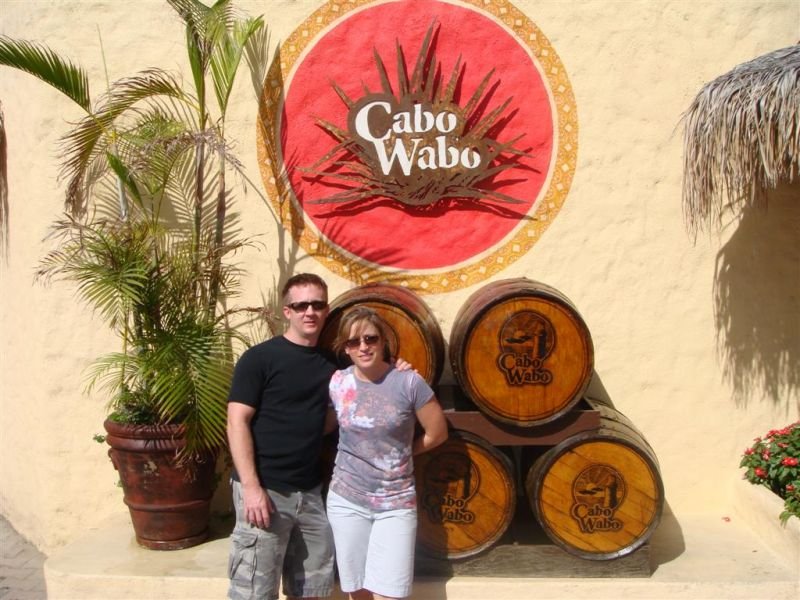 Eric & Jodi at Cabo Wabo