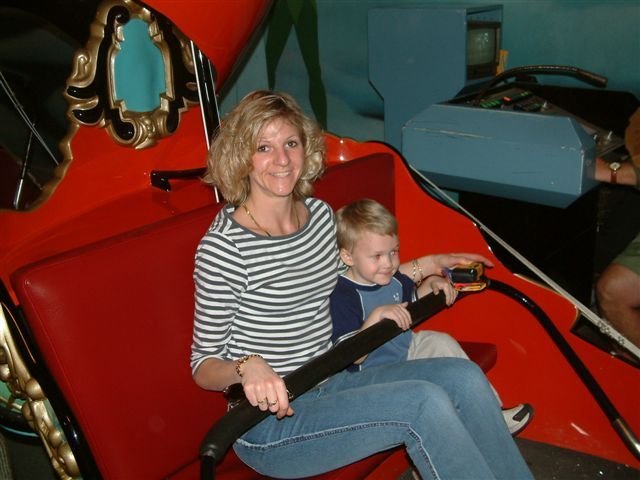 Mommy & 

Jacob on Peter Pan Ride