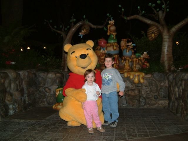 Ella & 

Keenan with Pooh