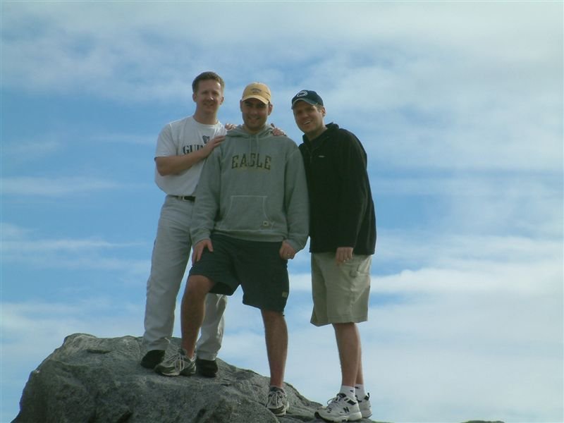 Eric, Brian & Jamie on the Rocks
