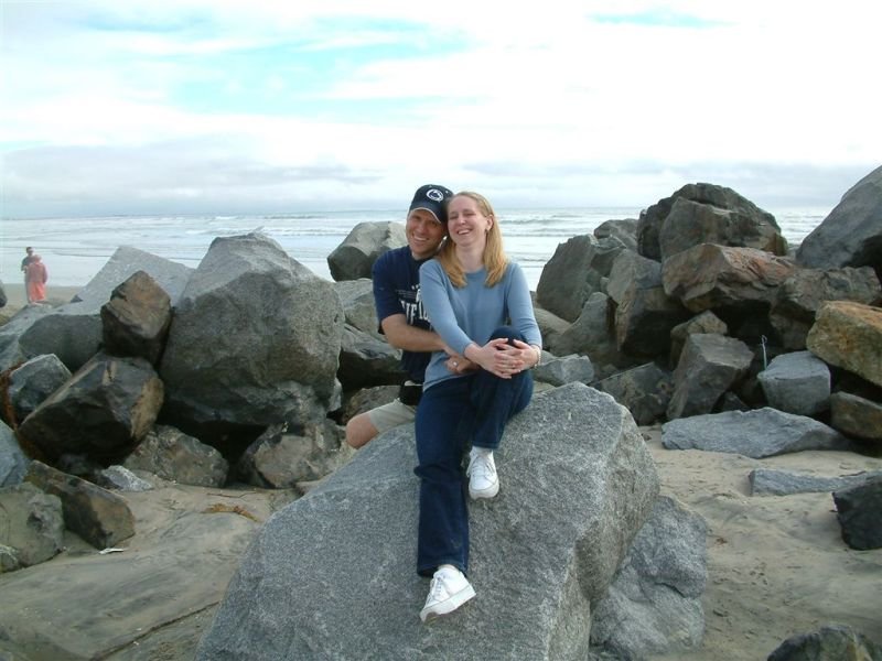 Jamie & Michelle on the Rocks