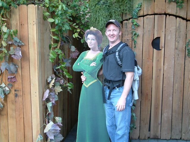 Eric with Princess Fiona