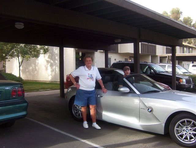 Gram & Eric in BMW 1