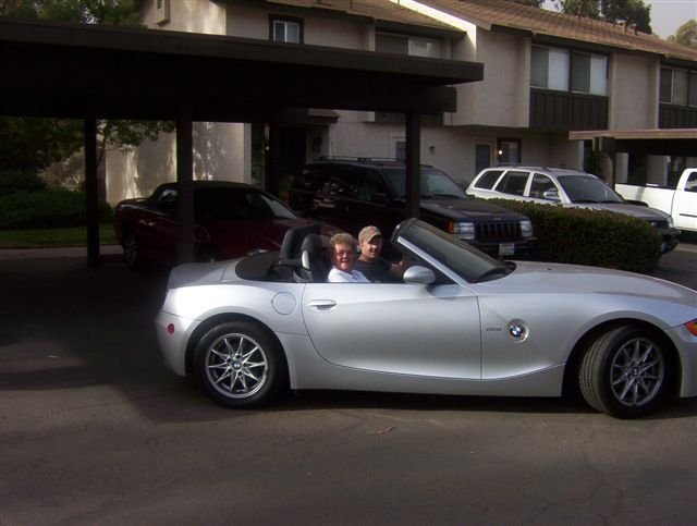 Gram & Eric in BMW 2