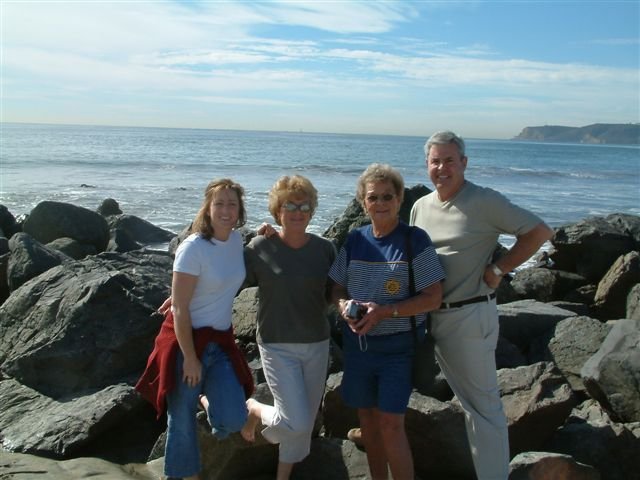 Jodi, Mom, Gram & Dad - Coronado